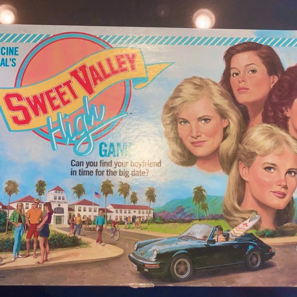 1988 SWEET VALLEY HIGH VINTAGE BOARD GAME COMPLETE